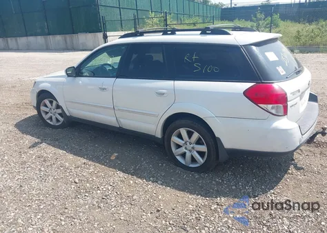 2008 Subaru Outback 2.5I Limited/2.5I Limited L.l. Bean Edition from USA, damaged, VIN 4S4BP62C487362409